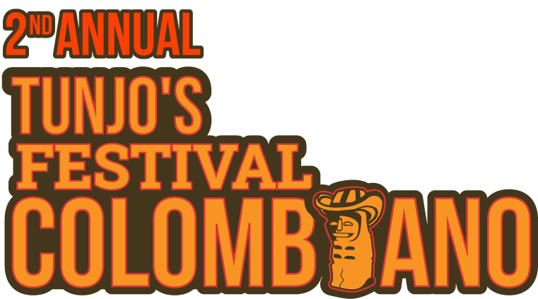 Logo of the Manual 80's Festival Colombiano with bold orange text and a graphic of a boot.